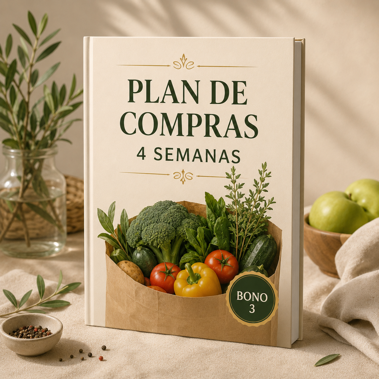 Mockup Plan de Compras 4 Semanas