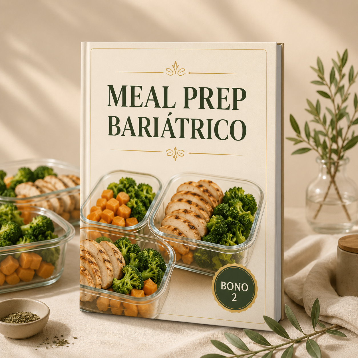 Mockup Meal Prep Bariátrico